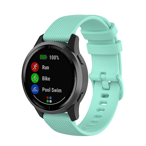 

Watch Band for Vivoactive Garmin Classic Buckle Silicone Wrist Strap