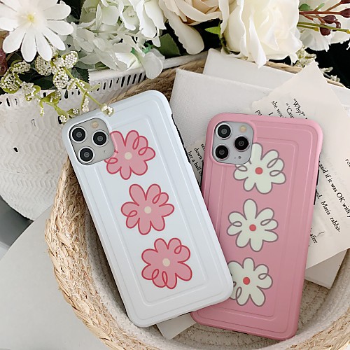 

Case For Apple iphone 11/pro11proMax/x/XS/XR/XSMax/8p/8/7P/7/SE(2020)Cover TPU Cartoon flower phone case set