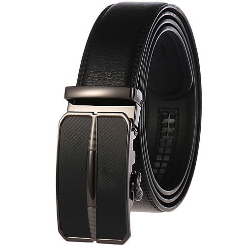 

Men's Waist Belt Leather Belt Solid Colored