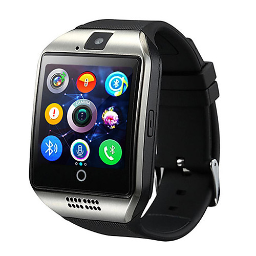 

Q18 Unisex Smartwatch Android Bluetooth Waterproof Touch Screen Blood Pressure Measurement Information Camera Control ECGPPG Sleep Tracker Community Share