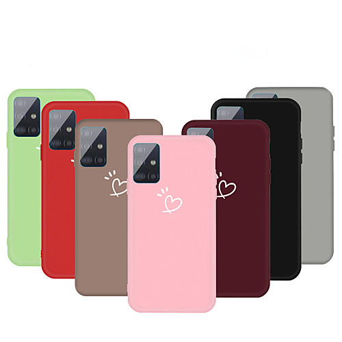 

Case for Samsung scene graph Samsung Galaxy S20 S20 Plus S20 Ultra A51 A71 small love pattern fruit thickened TPU material all-inclusive mobile phone case HC