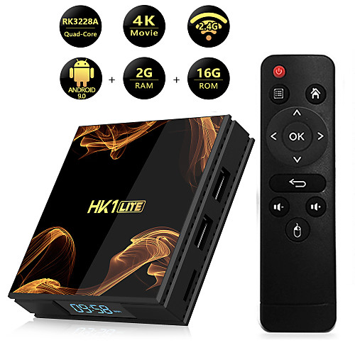 

HK1 LITE RK3228A Chip Android 9.0 4k Hd Network Set-top TV Box