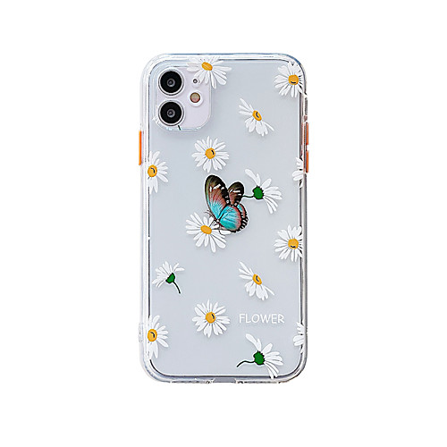 

Transparent / Butterfly / Flower TPU Case for Apple iPhone 11 Pro Max X XR XS Max 8 Plus 7 Plus SE(2020) Back Cover