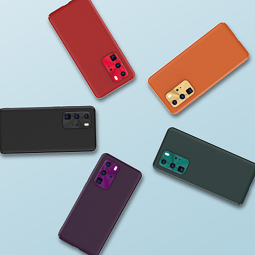 

Case For Huawei Huawei P30 / Huawei P30 Pro / Mate 30 Shockproof Back Cover Solid Colored Plastic