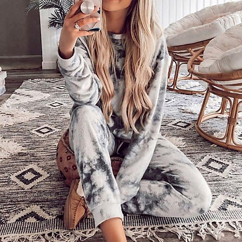 

Comfy Tie-Dye One Piece Pajamas