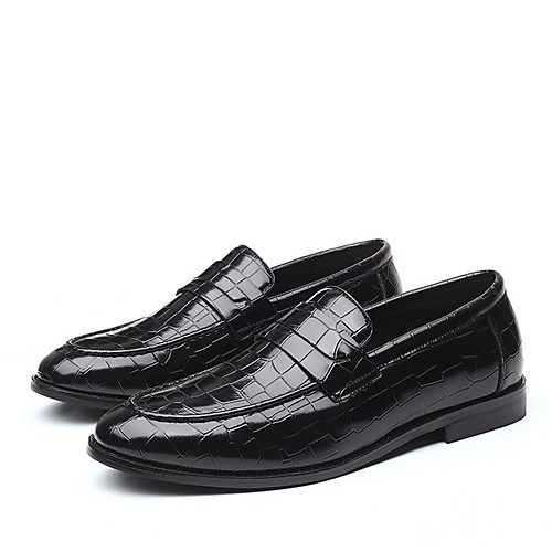 

Men's Summer Outdoor Loafers & Slip-Ons PU Black / Red
