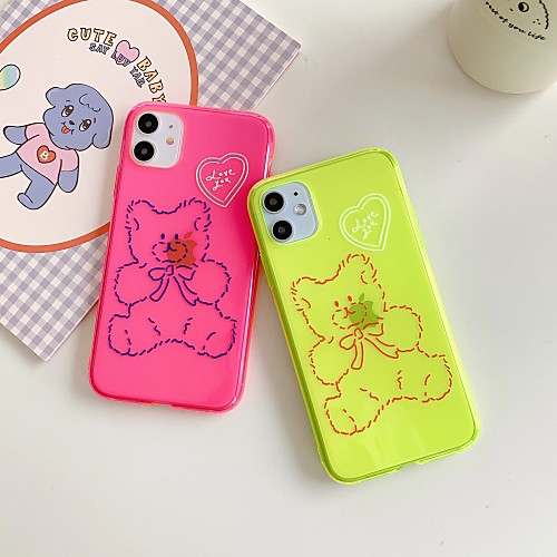 

Case For Apple iPhone 11 / iPhone 11 Pro / iPhone 11 Pro Max Shockproof Back Cover Cartoon TPU
