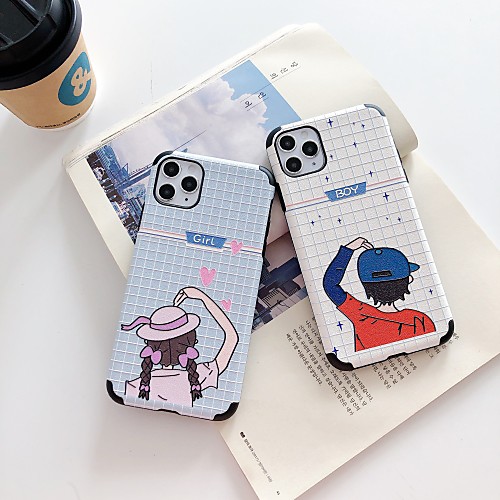 

Case For Apple iPhone 11 / iPhone 11 Pro / iPhone 11 Pro Max Shockproof Back Cover Cartoon TPU