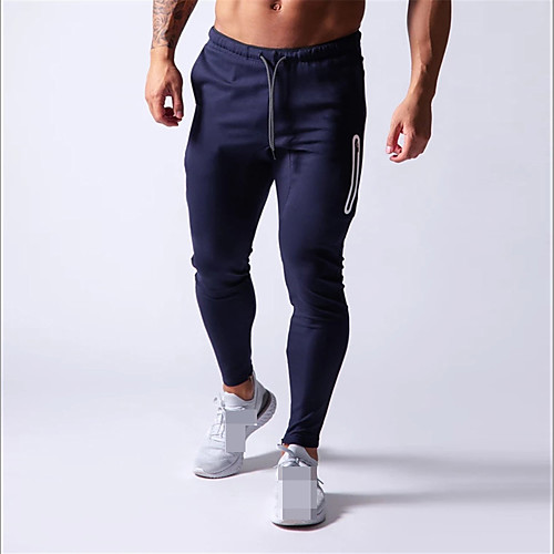 

Men's High Waist Sweatpants Joggers Track Pants Sports & Outdoor Athleisure Wear Bottoms Drawstring Pocket Cotton Winter Running Walking Jogging Training Moisture Wicking Breathable Soft Sport Solid