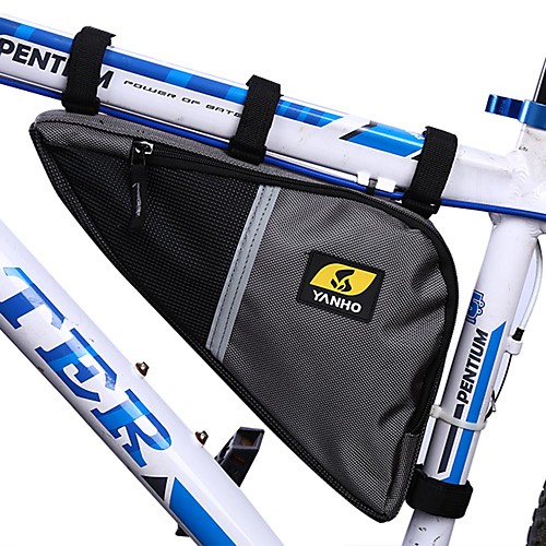 

YANHO 3.5 L Bike Frame Bag Top Tube Cycling Bike Bag Oxford Cloth Bicycle Bag Cycle Bag Similar Size Phones Outdoor Exercise