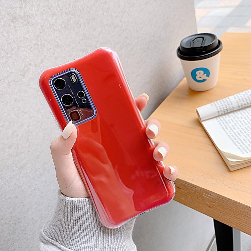 

Case For Huawei Huawei P30 / Huawei P30 Pro / Huawei Mate 20 pro Shockproof Back Cover Solid Colored TPU