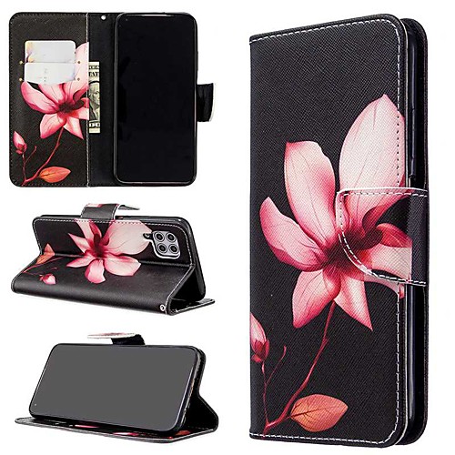 

Case For Huawei P40 Lite/P30 Pro/ Honor 9X Pro Wallet / Card Holder / with Stand Full Body Cases Flower PU Leather For Mate 30 Lite/Honor 8A/10 Lite/P20 Lite 2019/P Smart Plus/Y6 2019
