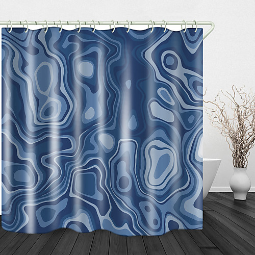 

Shower Curtains & Hooks Modern Polyester New Design