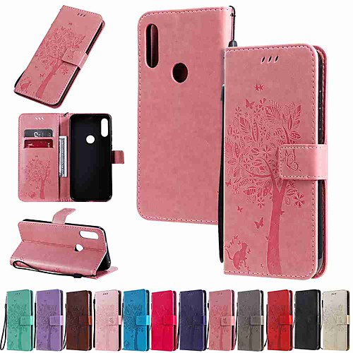 

Phone Case For Motorola Full Body Case Leather Wallet Card Moto E7 MOTO G6 Moto G6 Plus Moto G7 Moto G7 Plus Moto E5 Moto C plus Moto C MOTO E6 MOTO E6 plus Wallet Card Holder with Stand Tree PU
