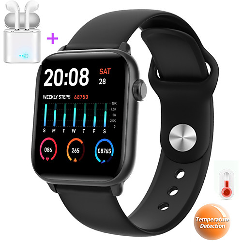 

JSBP P66 Women Smartwatch Body Temperature Test Blood Oxygen Blood Pressure Epidemic Health Monitoring BT Sports Outdoor Waterproof for Android Samsung / Huawei / Xiaomi iOS Apple Mobile Phone