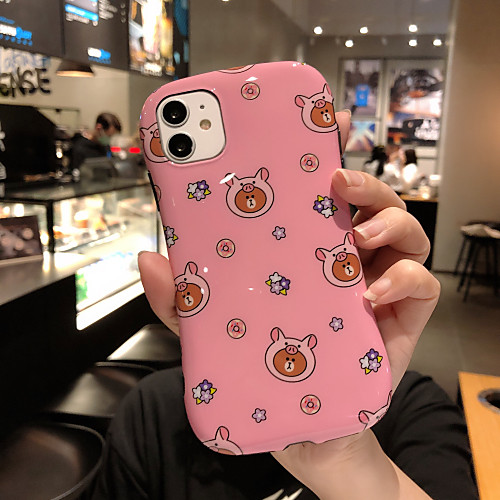 

Case For Apple iPhone 11 / iPhone 11 Pro / iPhone 11 Pro Max Shockproof Back Cover Cartoon TPU
