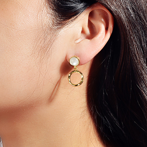 

Women's Earrings Geometrical Fashion Wedding European Trendy Fashion Cute French Earrings Jewelry Gold For Party Evening Gift Engagement Birthday Beach 1 Pair