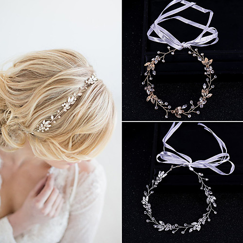 

Women's Hair Jewelry For Wedding Engagement Party Wedding Alloy Silver Golden 1pc