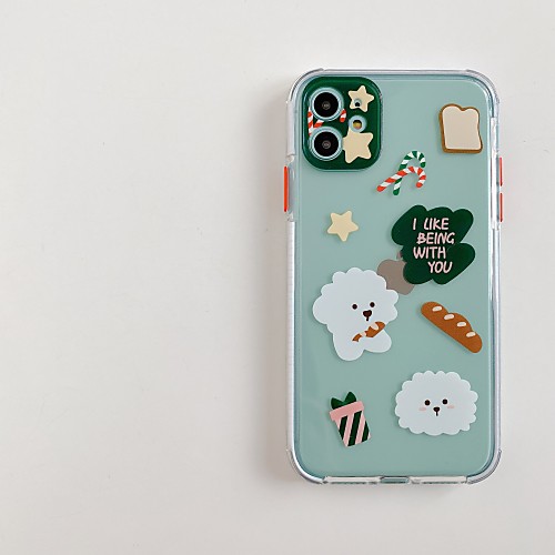

Case For Apple iPhone 11 / iPhone 11 Pro / iPhone 11 Pro Max Shockproof Back Cover Cartoon TPU