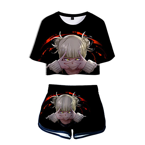 

Inspired by My Hero Academia Boko No Hero Bakugou Katsuki Cosplay Costume Outfits Polyster Print Printing Shorts For Men's / Women's / T-shirt