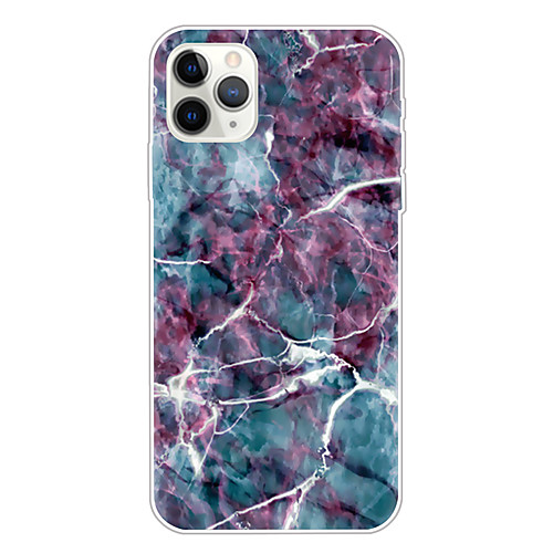 

Case For Apple iPhone 11/11 Pro/11 Pro Max/XS/XR/XS Max/8 Plus/7 Plus/6S Plus/8/7/6/6s/SE/5/5S Transparent Pattern Back Cover Marble Soft TPU