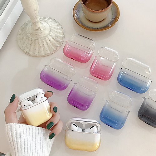 

Qi Wireless Charging Cover Case Simple Style Apple Airpods 2 Apple Airpods Pro Scratch-proof Plastic Shell