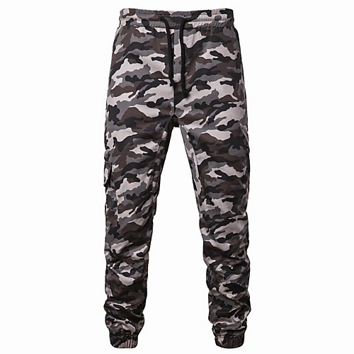 

Men's Basic Slim Chinos Pants - Camouflage White Green Brown US32 / UK32 / EU40 / US34 / UK34 / EU42 / US36 / UK36 / EU44