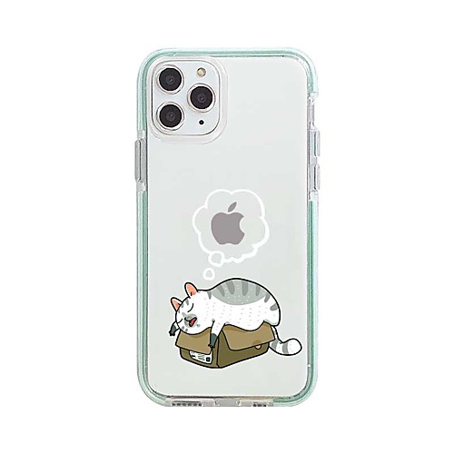 

Case For Apple iPhone 11 / iPhone 11 Pro / iPhone 11 Pro Max Pattern Back Cover Transparent / Cartoon TPU