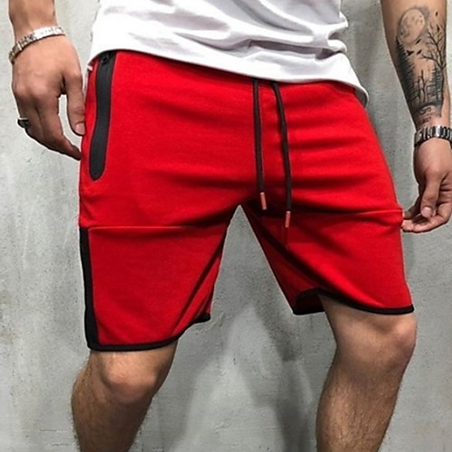

Men's Basic Loose Shorts Pants - Print Summer Black Red Khaki US32 / UK32 / EU40 / US34 / UK34 / EU42 / US36 / UK36 / EU44