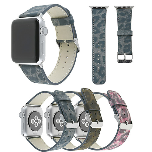 

Watch Band for Apple Watch Series 5/4/3/2/1 Apple Leather Loop Quilted PU Leather Wrist Strap