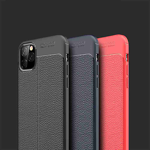 

Case For Apple iPhone 11 / iPhone 11 Pro / iPhone 11 Pro Max Shockproof Back Cover Solid Colored TPU