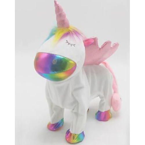 

Stuffed Animal Pillow Stuffed Goblin Toy Plush Doll Plush Toy Stuffed Animal Plush Toy M-002 Horse Creative Singing Walking Hand-made Designed in China Flannel All Kid's Toddler Perfect Gifts Present