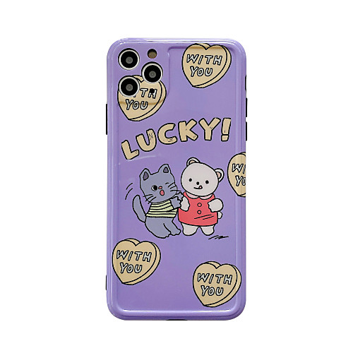 

Case For Apple iPhone 11 / iPhone 11 Pro / iPhone 11 Pro Max Shockproof Back Cover Cartoon TPU
