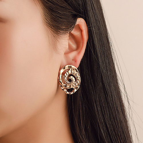 

Women's Earrings Holiday Wedding Birthday Romantic Earrings Jewelry Rose Gold / Gold / Silver For Date Street Festival 1 Pair