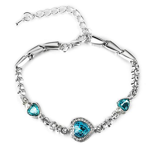 

Women's Bracelet Classic Wedding Birthday Vintage Theme European Trendy Casual / Sporty Ethnic French Alloy Bracelet Jewelry Red / Green / Blue For Date Festival