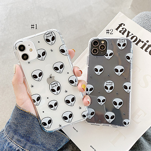 

Case For Apple iphone 11/pro11proMax/x/XS/XR/XSMax/8p/8/7P/7/SE(2020)Cover TPU Cartoon transparent iphone case