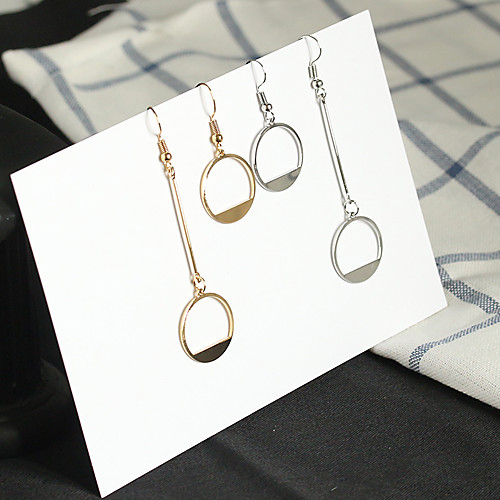 

Women's Earrings Holiday Wedding Birthday Romantic Earrings Jewelry Gold / Silver For Date Street Festival 1 Pair