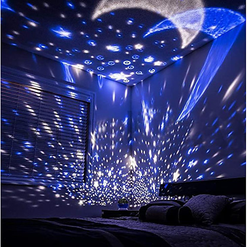 

Baby & Kids' Night Lights Moon Star Starry Night Light LED Lighting Glow 6 V USB Batteries Powered Kid's Adults for Birthday Gifts and Party Favors 1 pcs