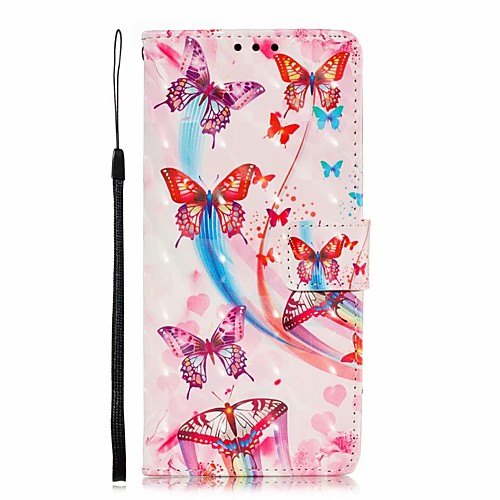 

Case For Samsung Galaxy S9 / S8 Plus / Note 9 Shockproof / Pattern Full Body Cases Tile / Scenery PU Leather / TPU