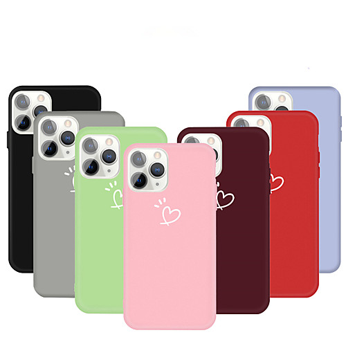 

Case for Apple scene graph iPhone 11 11 Pro 11 Pro Max small love pattern fruit thickened TPU material all-inclusive mobile phone case HC