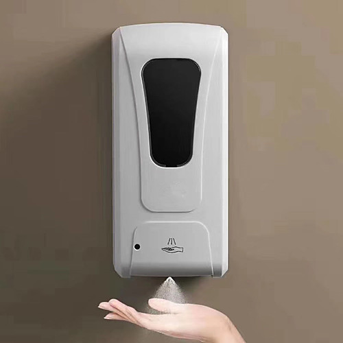 

Touchless Automatic Liquid Dispenser Machine High Volume 1000ML Automatic Induction Alcohol Machine, Battery Charged Touchless Wall-Mounted Dispenser Random Delivery