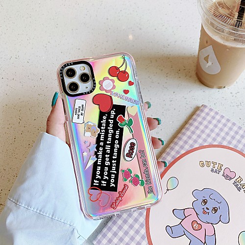 

Case For Apple iPhone 11 / iPhone 11 Pro / iPhone 11 Pro Max Shockproof Back Cover Cartoon TPU