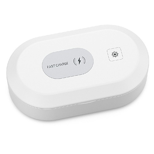 

Mobile phone wireless charging uv sterilization box