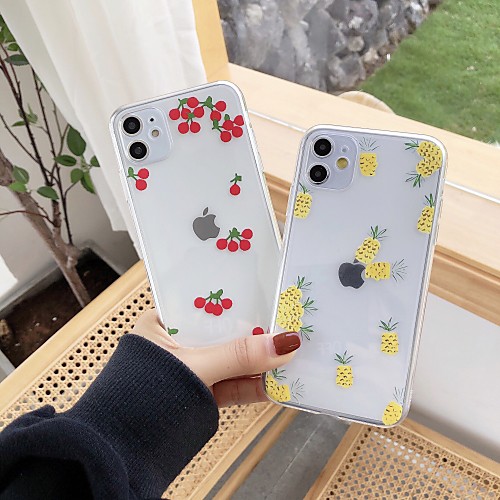 

Case For Apple iPhone 11 / iPhone 11 Pro / iPhone 11 Pro Max Shockproof Back Cover Flower TPU