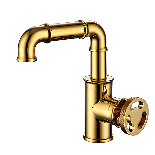 

Kitchen faucet - Single Handle One Hole Electroplated Standard Spout Other Antique Kitchen Taps