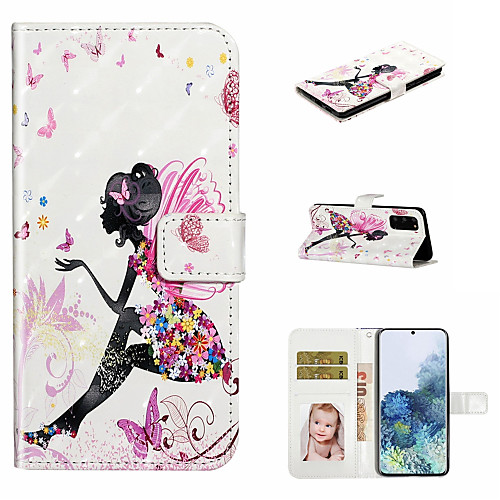 

Case For Samsung Galaxy S20 Ultra S20 Plus Phone Case PU Leather Material 3D Painted Pattern Phone Case for S20 S10 Plus S10 S9 Plus S9 S8 Plus S8