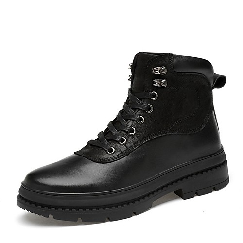 

Men's Summer Outdoor Boots PU Non-slipping Black