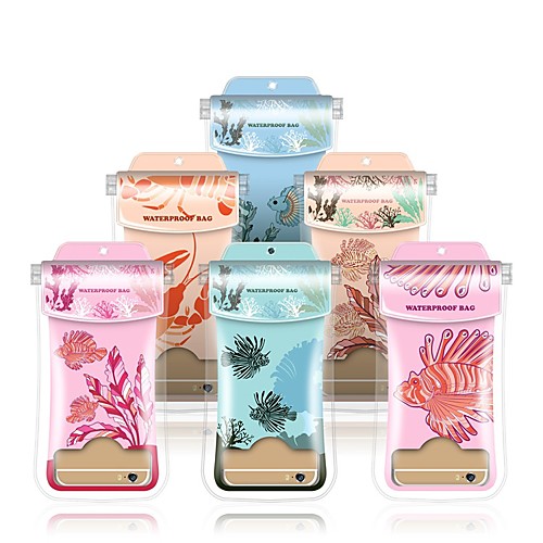 

Protective Bag Mobile Phone Bag for Lightweight Rain Waterproof Wearable 6 inch PVC(PolyVinyl Chloride) 3 m