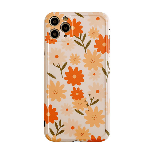

Case For Apple iPhone 11 / iPhone 11 Pro / iPhone 11 Pro Max Shockproof Back Cover Cartoon / Flower PC