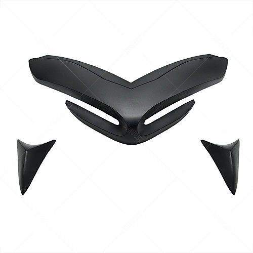 

Motorcycle Front Fender Fairing Aerodynamic Winglets Kawasaki Z900 2017 2018 2019 2020 Beak Nose Cone Extension Cover Extender
